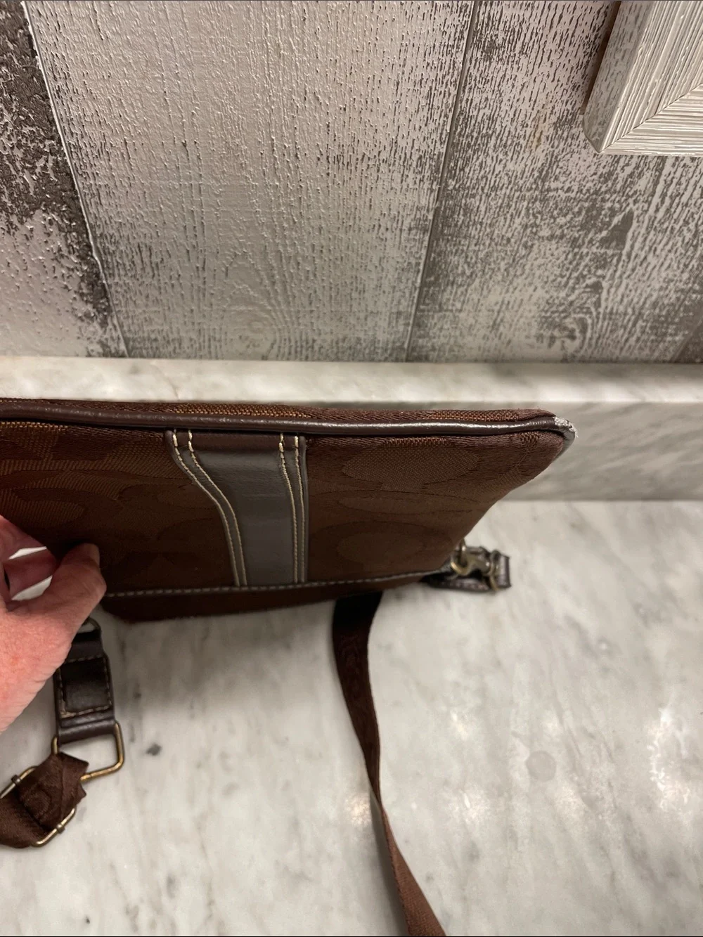 Coach compact messenger